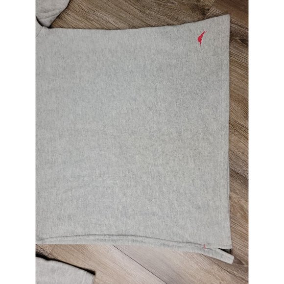 Tommy Bahama Men's Medium Knit Sweater Two Tone Gray Pullover Fleece Lined Soft - Picture 2 of 9